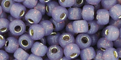 TOHO Round 6/0 : Silver-Lined Milky Lavender