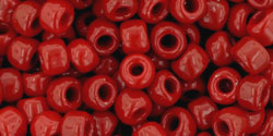 TOHO Round 6/0 Tube 5.5" : Opaque Cherry