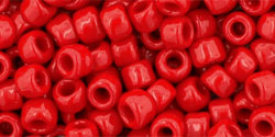 TOHO Round 6/0 Tube 5.5" : Opaque Pepper Red