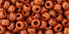 TOHO Round 6/0 Tube 2.5" : Opaque Terra Cotta