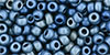 TOHO Round 6/0 : Higher-Metallic Frosted Mediterranean Blue