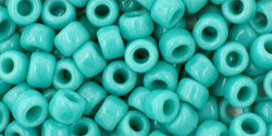 TOHO Round 6/0 Tube 5.5" : Opaque Turquoise