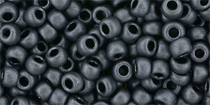 TOHO Round 6/0 Tube 2.5" : Matte-Color Opaque Gray