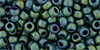 TOHO Round 6/0 Tube 2.5" : Matte-Color Iris - Teal
