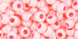 TOHO Round 6/0 Tube 5.5" : Opaque-Pastel Peach Blossom