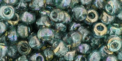 TOHO Round 6/0 : HYBRID Dual Lustered - Gold/Green