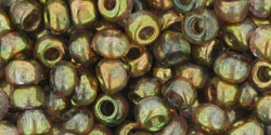 TOHO Round 6/0 : HYBRID Dual Lustered - Gold Amethyst