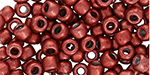 TOHO Round 6/0 Tube 2.5" : HYBRID ColorTrends: Metallic - Aurora Red