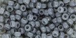 TOHO Round 8/0 : Translucent Gray