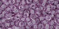 TOHO Round 8/0 Tube 5.5" : Transparent Alexandrite