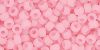 TOHO Round 8/0 : Ceylon Frosted Innocent Pink