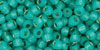 TOHO Round 8/0 Tube 2.5" : Silver-Lined Milky Teal