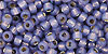 TOHO Round 8/0 : Silver-Lined Milky Lavender