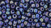 TOHO Round 8/0 Tube 2.5" : Semi Glazed Rainbow - Navy Blue