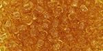 TOHO Round 8/0 : Transparent Med Topaz