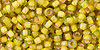 TOHO Round 8/0 : Inside-Color Jonquil/Apricot-Lined