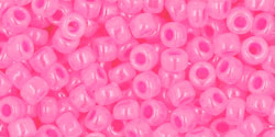 TOHO Round 8/0 Tube 5.5" : Ceylon Hot Pink