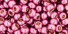 TOHO Round 8/0 Tube 2.5" : PermaFinish - Galvanized Pink Lilac