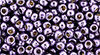 TOHO Round 8/0 Tube 2.5" : Permafinish - Galvanized Pale Lilac