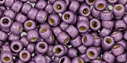 TOHO Round 8/0 Tube 2.5" : Permafinish - Matte Galvanized Pale Lilac
