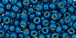 TOHO Round 8/0 : PermaFinish - Matte Galvanized Turkish Blue