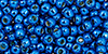 TOHO Round 8/0 Tube 2.5" : PermaFinish - Galvanized Ocean Blue