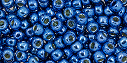 TOHO Round 8/0 : PermaFinish - Galvanized Denim Blue