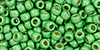 TOHO Round 8/0 : PermaFinish - Matte Galvanized Green Apple