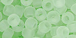TOHO Round 8/0 : RE-Glass -  Matte - Transparent Green