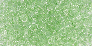 TOHO Round 8/0 : RE-Glass -  Transparent Green