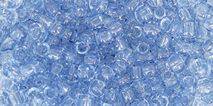 TOHO Round 8/0 : RE-Glass -  Transparent Blue