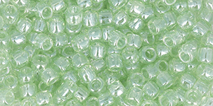 TOHO Round 8/0 Tube 2.5" : RE-Glass - Luster Green