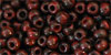 TOHO Round 8/0 : HYBRID Pepper Red - Picasso