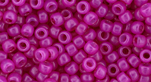 TOHO Round 8/0 Tube 2.5" : HYBRID ColorTrends: Milky - Pink Yarrow
