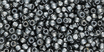 TOHO Round 11/0 Tube 2.5" : Silver-Lined Black Diamond