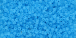 TOHO Round 11/0 Tube 2.5" : Translucent Glacier
