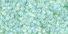 TOHO Round 11/0 : Transparent-Rainbow Seafoam