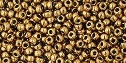 TOHO Round 11/0 Tube 5.5" : Antique Bronze