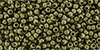 TOHO Round 11/0 Tube 2.5" : Bronze Antique Gold