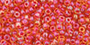 TOHO Round 11/0 : Inside-Color Rainbow Lt Topaz/Mauve-Lined
