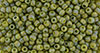 TOHO Round 11/0 Tube 2.5" : Semi Glazed Rainbow - Olive