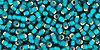 TOHO - Round 11/0 : Silver-Lined Frosted Teal