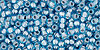 TOHO - Round 11/0 : Inside-Color Aqua/Tin-Lined