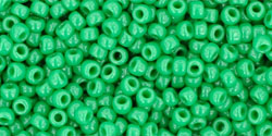 TOHO Round 11/0 Tube 2.5" : Opaque Shamrock