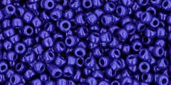 TOHO Round 11/0 Tube 2.5" : Opaque Navy Blue