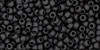 TOHO Round 11/0 Tube 5.5" : Opaque-Frosted Jet