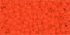 TOHO - Round 11/0 : Opaque-Frosted Sunset Orange