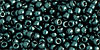 TOHO Round 11/0 : Higher-Metallic Teal Hematite