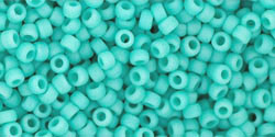 TOHO Round 11/0 : Opaque-Frosted Turquoise