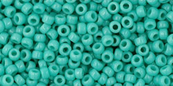 TOHO Round 11/0 Tube 5.5" : Opaque Turquoise